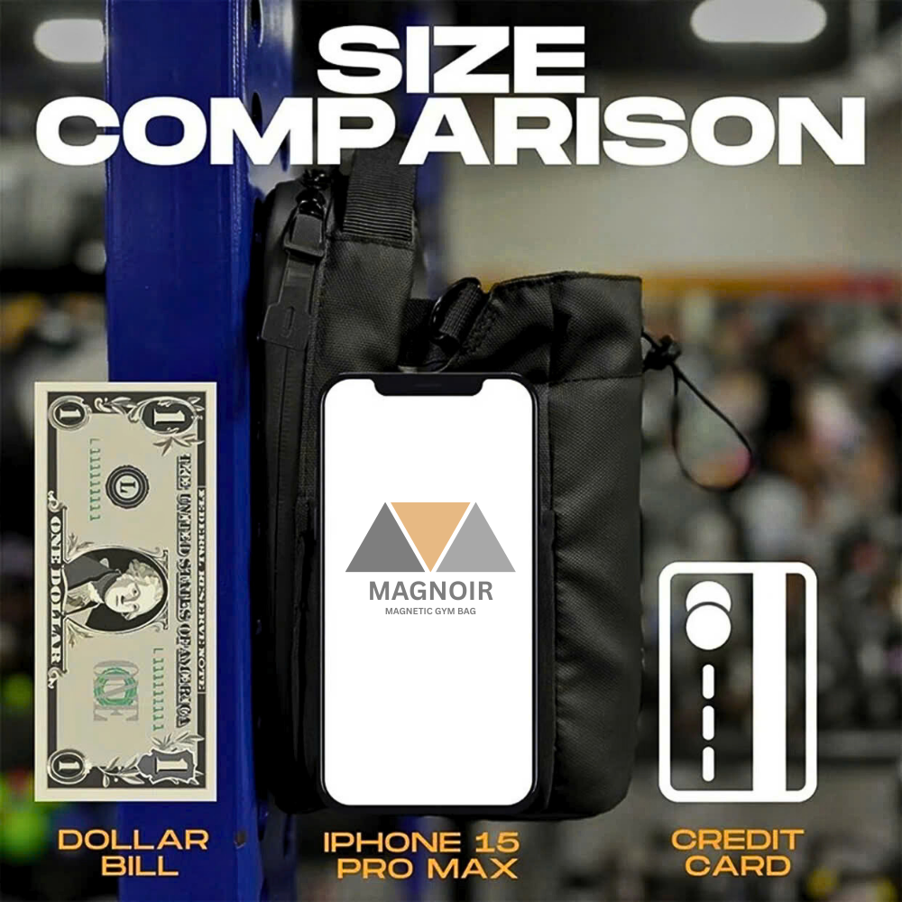 MAGNOIR™ - Magnetic Gym Bag